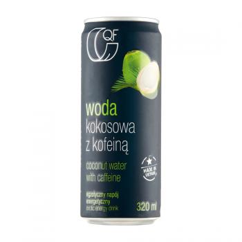 Woda kokosowa z kofein (320 ml) - QF