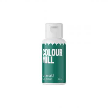 Barwnik do czekolady i mas t�ustych olejowy 20 ml szmaragdowy - Emerald - Colour Mill