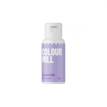 Barwnik do czekolady i mas tustych olejowy 20 ml lawendowy - Lavender - Colour Mill