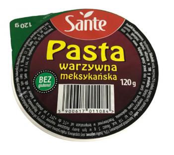 Pasta warzywna meksykaska (120 g) - Sante