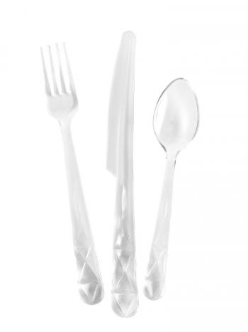 Sztu�ce piknikowe dla 4 os�b, akrylowe (12 element�w) - Outdoor - Sagaform