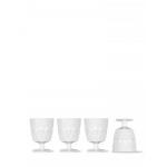 Kieliszki piknikowe, akrylowe bia�e (4 sztuki) - Outdoor - Sagafo...