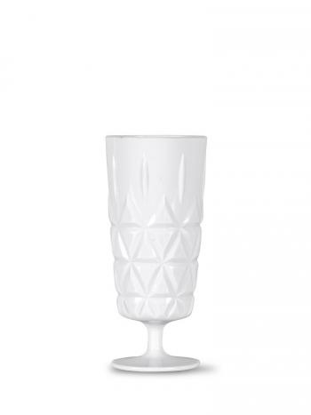Kieliszki do szampana piknikowe, akrylowe bia�e (4 sztuki) - Outdoor - Sagaform