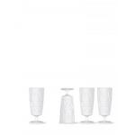 Kieliszki do szampana piknikowe, akrylowe bia�e (4 sztuki) - Outd...