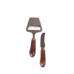 Krajacz do sera i n do smarowania, drewno wenge (2 sz...