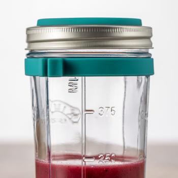 Soik (poj. 0,5 l) z akcesoriami do smoothies - Kilner