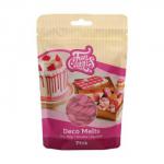 Pastylki czekoladowe r�owe Deco Melts (250 g) - FunCakes