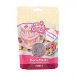 Pastylki czekoladowe fioletowe Deco Melts (250 g) - Fun...