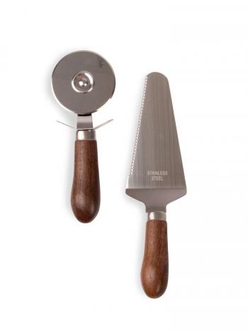 N� do pizzy i �opatka do ciasta, drewno wenge - Astrid - Sagaform