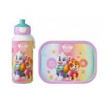 Lunchbox z bidonem, zestaw dzieci�cy Paw patrol girls - Set Campu...