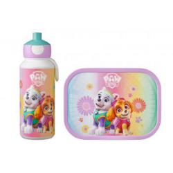 Lunchbox z bidonem, zestaw dziecicy Paw patrol girls -...