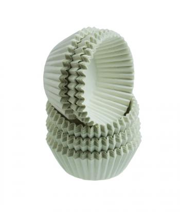 Papilotki do minimuffin�w bia�e (40 szt.) - AleDobre.pl