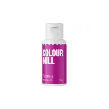 Barwnik olejowy do czekolady i mas tustych 20 ml fuksja Fuchsia - Colour Mill