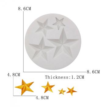 Foremka do wyciskania z masy cukrowej gwiazdy - Sprinkle IT!