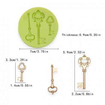 Foremka do wyciskania z masy cukrowej klucze - Sprinkle IT!