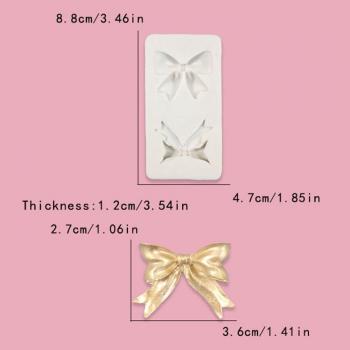 Foremka do wyciskania z masy cukrowej dwie kokardki - Sprinkle IT!