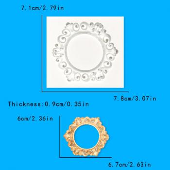 Foremka do wyciskania z masy cukrowej ramka wz�r 7 - Sprinkle IT!