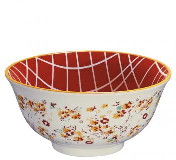 Miseczka porcelanowa kwiaty (rednica 15,5 cm, 0,5 l) - Amici - Cilio