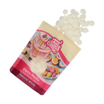 Pastylki czekoladowe naturalna biel Deco Melts (250 g) - FunCakes