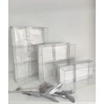 Pude�ko do monoporcji, deser  (6 gniazd), srebrne  - Podklady Cuk...