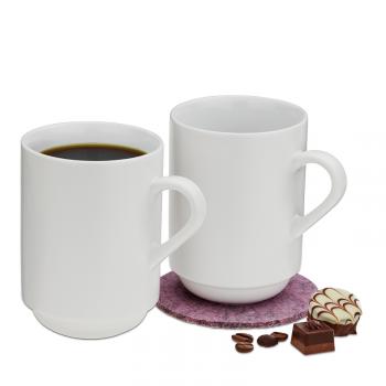 Kubki, 2 sztuki (poj.: 0,3 l) bia�e - Mattia - Kela