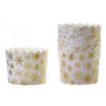 Papilotki kubeczki do pieczenia muffinek, �nie�ynki (48 sztuk) - ...