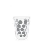 Szklanki z �y�eczkami, zestaw sebrny (2 szt. x 350 ml) - Zak!