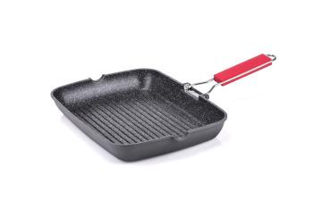 Patelnia grillowa ze skadan rczk (34 x 24 cm) - Pro Grill - Moneta