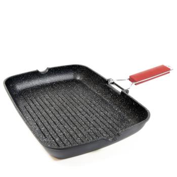 Patelnia grillowa ze skadan rczk (34 x 24 cm) - Pro Grill - Moneta