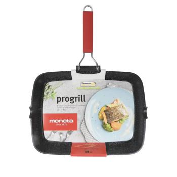 Patelnia grillowa ze skadan rczk (34 x 24 cm) - Pro Grill - Moneta