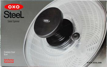 Wir�wka do sa�aty 2 w 1, stalowa - Steel - Oxo