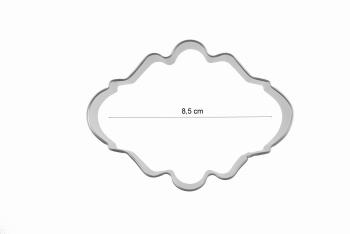 Foremka do wykrawania ciastek w ksztacie etykiety wzr 2 - CL