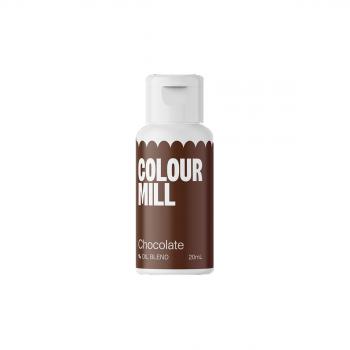 Barwnik olejowy do czekolady i mas t�ustych 20 ml br�zowy - Chocolate - Colour Mill