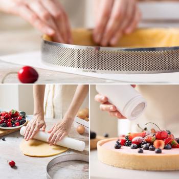 Rant perforowany do pieczenia tart (26 cm) - Kuchpol
