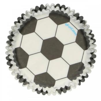 Papilotki do muffin�w pi�ka no�na (48 szt. w opakowaniu) - FunCakes