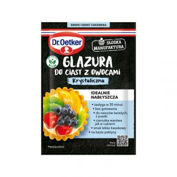 Glazura do ciast z owocami, krystaliczna (10 g) - Dr. Oetker