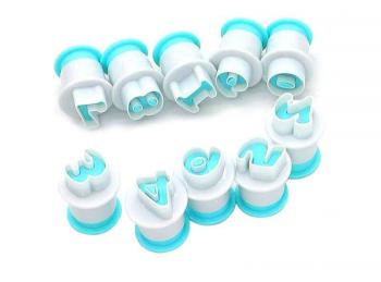 Wykrawacze do masy cukrowej i ciastek z t�oczkiem, cyfry - CL