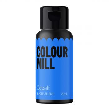 Barwnik wodny niebieski 20 ml Cobalt  - Aqua Blend - Colour Mill