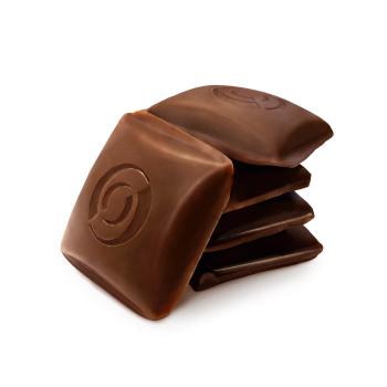 Czekolada mleczna temperowana kostki (34,5% ), 4 kg - Bellaria