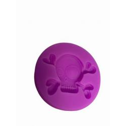 Foremka do wyciskania z masy cukrowej czaszka z piszcze...