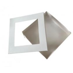 Pude�ko z okienkiem na ciasteczka i pierniki, bia�e (15...