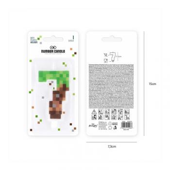 �wieczka na tort urodzinowy cyfra  