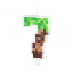 �wieczka na tort urodzinowy cyfra  