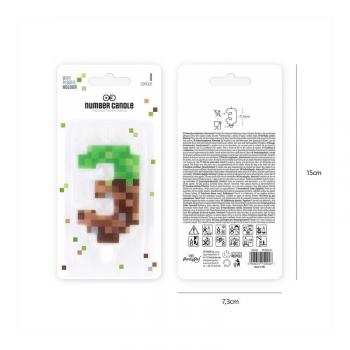 �wieczka na tort urodzinowy cyfra  