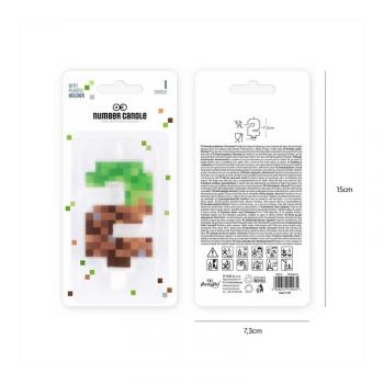 �wieczka na tort urodzinowy cyfra  