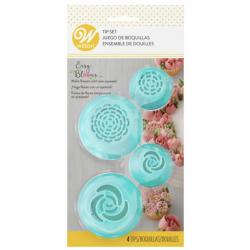 Tylki do kwiat�w (zestaw 4 sztuk) - Easy Blooms - Wilton