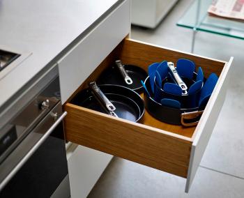 Patelnia ze sk�adanym uchwytem (�rednica: 30 cm) - Space - Joseph Joseph