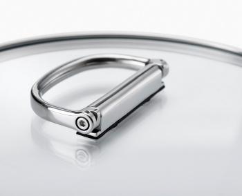 Patelnia ze sk�adanym uchwytem i pokrywk� (�rednica: 28 cm) - Space - Joseph Joseph