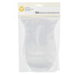 Torebki na s�odycze, zaokr�glone (100 sztuk) - Wilton