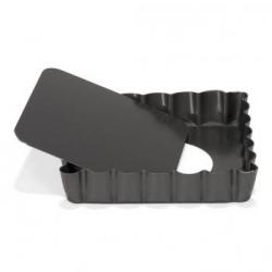 Forma kwadratowa mini do tarty z wyjmowanym spodem (bok...